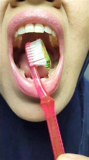 ASMR Magic "Red Toothbrush" Transforms to a Candy! #short #shorts 322