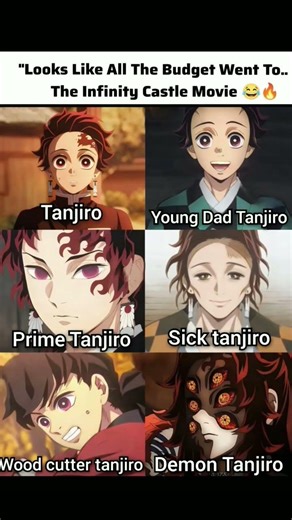 Tanjiro all version #anime #demonslyer #music #jujutsukaisen #memes #ihavethisthingwithplants