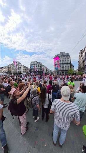 A Vibrant Day in Brussels: Zinneke Parade 🥁 #brussels #zinnekeparade #streetparade #travel #belgium