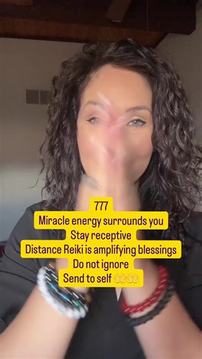 777 ✨ Miracle Energy Is Finding You Powerful blessings are being amplified around you. Stay open, stay receptive — your miracle is unfolding 💫