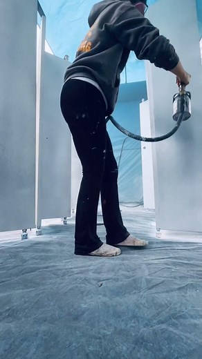 When it comes to delivering a perfect finish for their latest door spraying project, the team at Second Coat Painting trusts their Capspray 115. | Titan Paint Sprayers