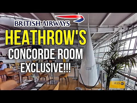 British Airways First Class Lounge: The Concorde Room | London Heathrow