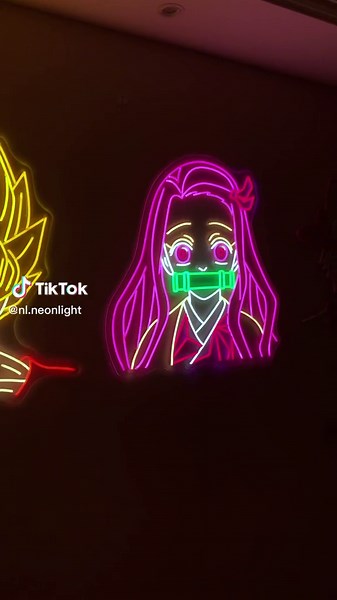 Neon Anime Signs Collection for Anime Enthusiasts