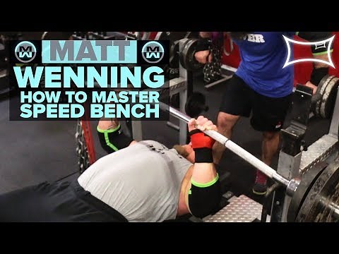 How To Master The Speed Bench With Matt Wenning | Super Training Gym