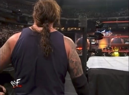 On September 24, 2000 the WWF’s third annual Unforgiven pay-per-view took place in front of 18,092 fans at the First Union Center in Philadelphia, Pennsylvania. The main event was a Fatal Four-Way match for the WWF World Heavyweight Championship. The Rock defended the title against Chris Benoit, The Undertaker, and Kane. Benoit originally won the match by pinning Undertaker but since Undertaker's foot was on the rope and the referee did not notice it, the match was restarted and Rock pinned Beno