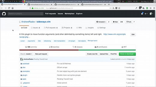 Rust 语言 IDE，基于 vim neovim打造，智能的补全功能