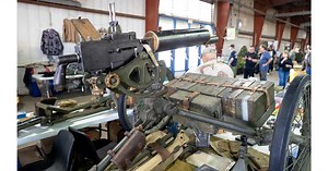 Fully Restored 1932 Rock Island Arsenal M1 Wheeled Machine Gun Mount