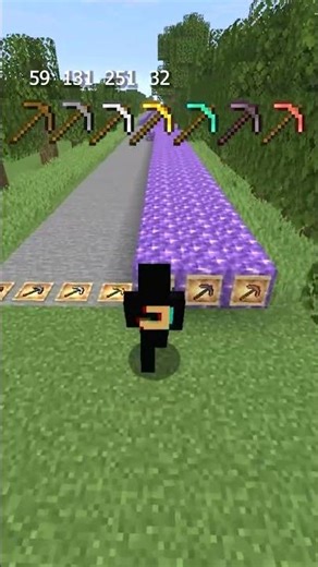 Pickaxes vs Amethyst in Minecraft 🪻