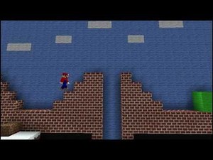 Mario in Minecraft
