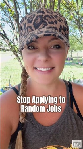 Stop Applying to Random Jobs #jobsearchtips #careeradvice #jobsearchstrategy #introvertcareer