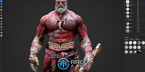 ArmorPaint 3D纹理绘制软件V0.9版 演示视频 RRCG