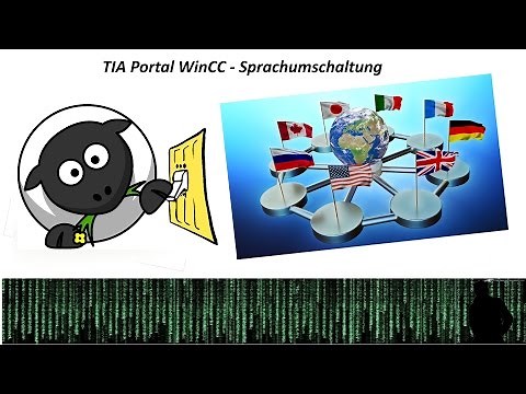 Sprachumschaltung und Sprache per Script auslesen TIA Portal WinCC - SPS Tutorial Deutsch