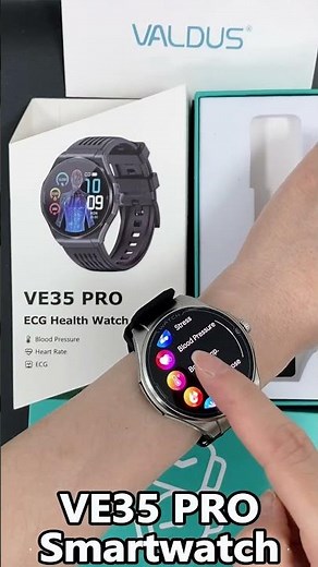 🔥🚀 VE35 PRO Full Test | ECG + BP + Heart Rate🔥 #fitness #watches #sportswatch #smartphone #2026