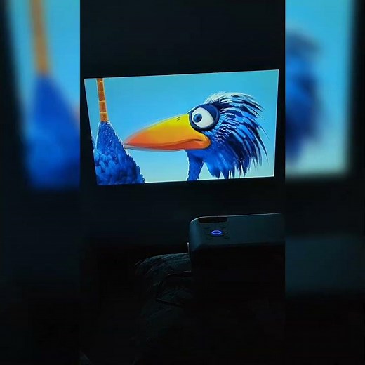 For The Birds - Pixar Shortfilm Animation on Happrun H1 Full HD Projector #happrun #shorts
