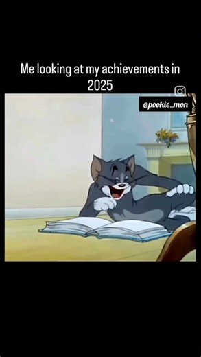 My 2025 achievements😭😭 #tomreadingbook#tomandjerry#marvel#fypシ #goodbye2025#welcome2026#drdoom#mcu#v