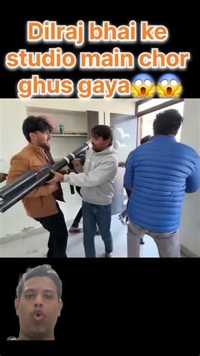 dilraj bhai ke studio mein ghus Gaye chor 😱😱😮😲😲😮😮#shortvideo #shortsfeed #trendingshorts