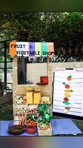 Fruit & Vegetable Shop Activity | Fun Learning for Kids