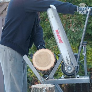 19K views · 40 reactions | Modify Chainsaw to Firewood Cutting Machine! Thanks for watching! Please be aware that this video is for entertainment purposes only and techniques shown should not be attempted at home! | Handy Panda | Facebook