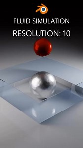116K views · 254 reactions | Fluid Simulation 10 vs 200 Resolution #minecraft #3DDesign #blender3d #tutorial #teacher #addons #3dmodelling #digitalart #edge #simulation #tutorial #3d #blender #blender3d #3dkeyboard #modelinginblender #blendermodeling #blenderkeyboard #easytutorial #blendertutorial #challenge #render #game #armsinblender #stimulating #animated #blendervfx #handwriting #b3d #smokesimulation #viralvideo | Blender Tips | Facebook