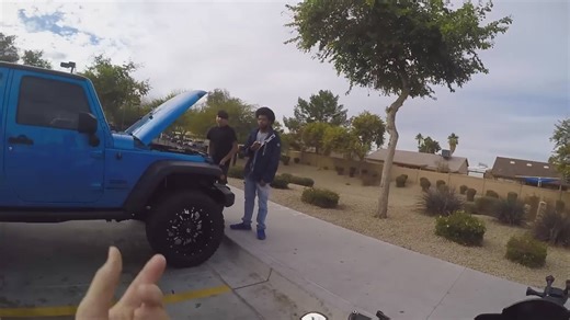 Dollar trade challenge combined with a motorcycle adventure through the city streets