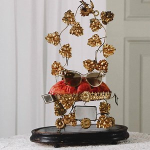 A tribute to the Dolce&Gabbana logo, the baroque frieze that decorates the upper frame of the sunglasses is personalized with D and G initials. A distinctly unique model. #DGDevotion #DGEyewear | Dolce & Gabbana