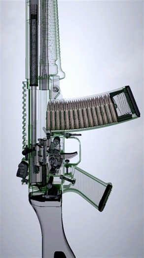 How it's work SIG SG 551 assault rifle #shorts #ytshorts #shortvideo #youtubeshorts