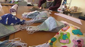 Inmates at Auckland women's prison are helping their loved ones the only way they can, by sewing face masks for their community. Here's our full story from last night's newscast. Read more: https://bit.ly/3gSlmL0 | 1News