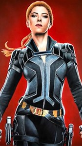 Black Widow Ink Drawing Unreal Detail Artwork