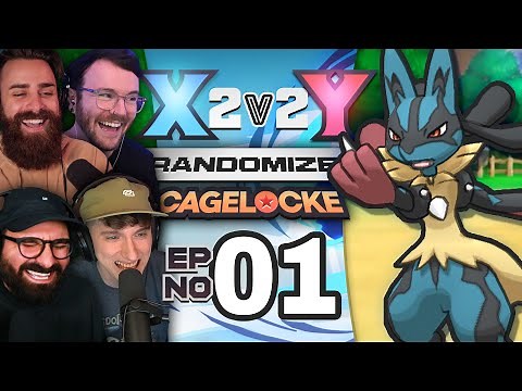 CRAZY STARTER BET? | Pokemon XY 2v2 Randomizer Cagelocke 01
