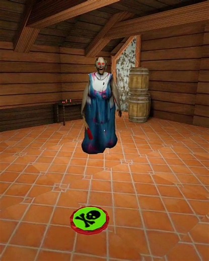 Poisan trap in granny #granny #grannyvsgrannygame #viral #gaming #funny