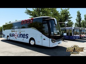 ETS2 | 1.45 | Setra S516HD + Passenger transportation
