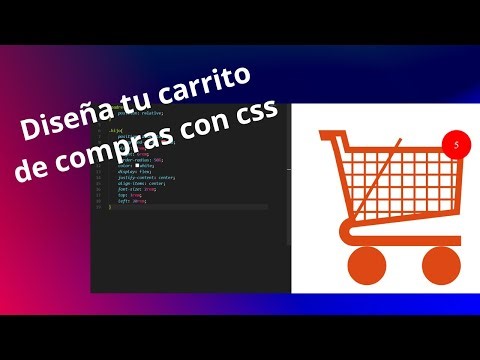 Agregar numero sobre carrito de compras en css