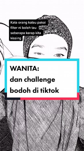 Tengok sampai habis. Challenge yang ramai sangat perempuan buat. Hati2 jangan terjebak. #autosketch