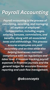 53K views · 483 reactions | Payroll Accounting #Payroll #accounting #accountant Finance Intelligence Concepts Accounting Knowledge Concepts | Accounting Knowledge Concepts | Facebook