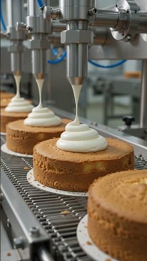 How Cakes Are Made in Factories | Food Factory Documentary