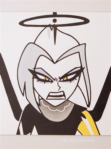 Lute Tape Stencil Design from Hazbin Hotel