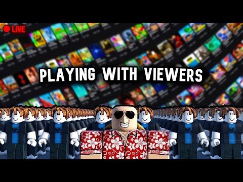 Roblox - Playing With Viewers - #shorts