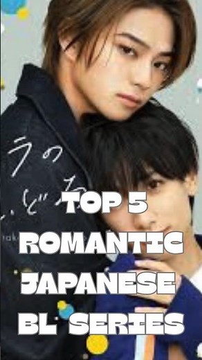 Top 5 Romantic Japanese BL Series