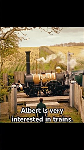Albert is very interested in trains.#victoria #history #shorts #shortvideo #series #foryou
