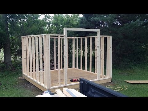 How To Build a Mini Barn - Part Two: Framing