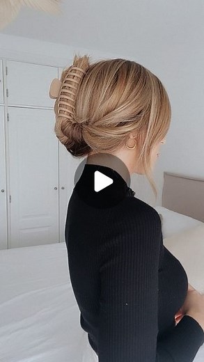 Elenna Navarro | Peinado fácil con pinza😍 #hairclips #hairstyle #tutorial #peinadosfaciles | Instagram