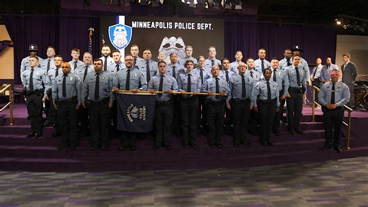 Watch as our most recent class of academy graduates take the oath to become Minneapolis Police Officers! To the 29 recent graduates and 4 laterals, congratulations and welcome to the MPD. We are proud to have you on our team. | Minneapolis Police Department