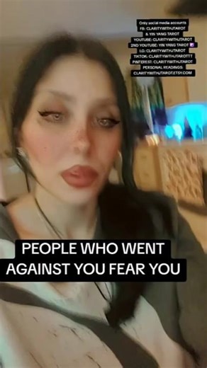 PEOPLE WHO WENT AGAINST YOU FEAR YOU ##tarot #chosenones #shorts