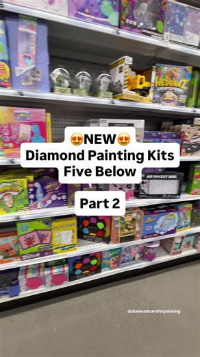 Discover Affordable Diamond Painting Kits at Five Below