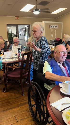 Energetic Dance Moves at the Retirement Home