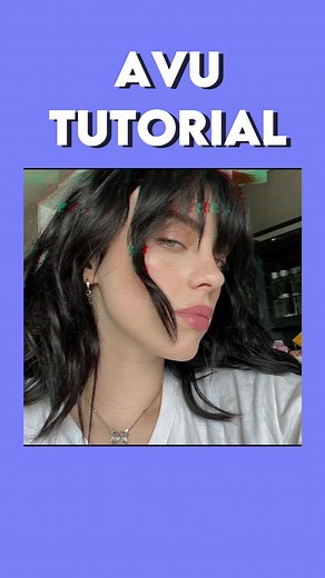 Glitch Tutorial no AVU👀Algumas pessoas tinha me pedido por esse tutorial!💙 App: @avu.app #edit #umaportaeditora #avuedit