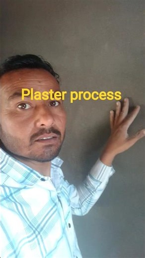 Plaster process of rull