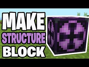 How To Get Structure Block In Minecraft! (All Platforms) - Xbox, IOS, Android, PS5, Switch
