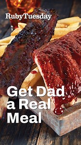 10K views · 39 reactions | Let us help you celebrate dad this Father's Day ❤️! Come on into Ruby Tuesday and get him a real meal - plus, check out our drink deals . Learn more: https://rt.day/4k2Bcnf | Ruby Tuesday | Facebook