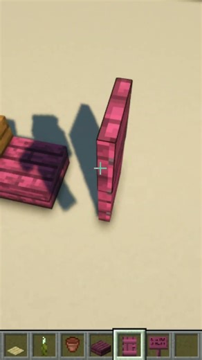 Красивый стол на двоих в Minecraft